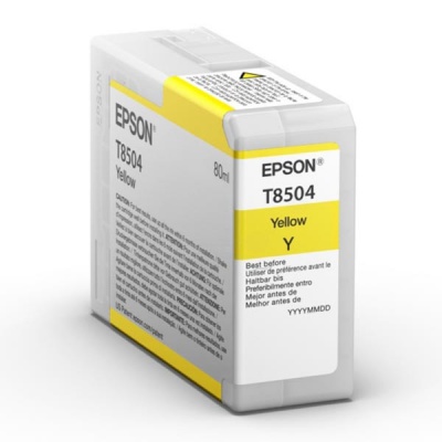Epson T8504 sárga (yellow) eredeti tintapatron