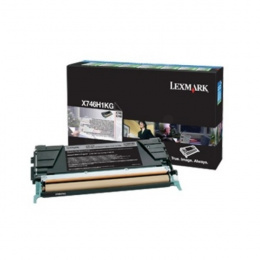 Lexmark X746H1KG fekete (black) eredeti toner
