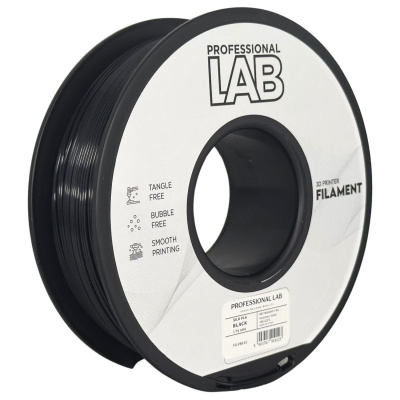 Professional Lab FG-P88-E1, 3D filament, PLA Silk, 1,75mm, 1000g, Fekete (Black)