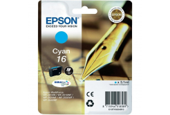 Epson T16224022, T162240 cián (cyan) eredeti tintapatron