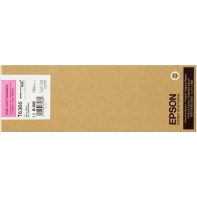 Epson C13T636600 világos bíborvörös (light magenta) eredeti tintapatron