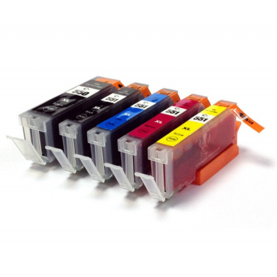 Canon CLI-551 Bk, C,M,Y + PGI-550Bk multipack kompatibilis tintapatron