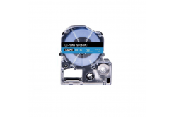 Epson LC-SD36BW, 36mm x 8m, fehér nyomtatás / kék alapon, utángyártott szalag
