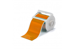 Brady GM Tape B-7569 Orange 100mm x 30m / 120962, címkék, GlobalMark Indoor/Outdoor Vinyl Tape, 101.00 mm x 30 m