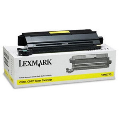 Lexmark 10E0042 sárga (yellow) eredeti toner
