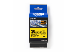Brother TZ-SL661 / TZe-SL661 Pro Tape, 36mm x 8m, fekete nyomtatás / sárga alapon, eredeti szalag