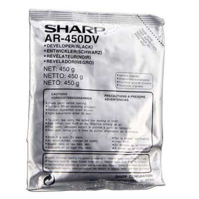 Sharp AR-450DV fekete (black) eredeti developer
