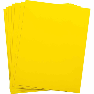 Brady LAT-28-747Y-25SH / 029796, LaserTab Laser Printable Labels, 215.90 mm x 279.40 mm