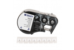 Brady M4-82-499 / 170798, 9.53 mm, Nylon, fekete nyomtatás / fehér alapon