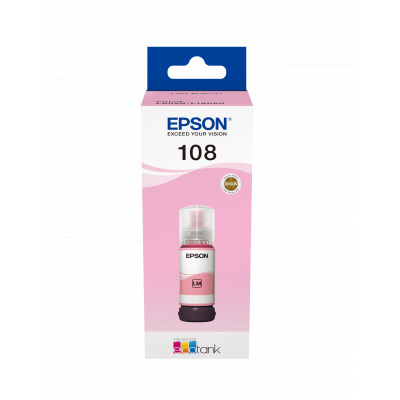 Epson C13T09C64A világos bíborvörös (light magenta) eredeti tinta