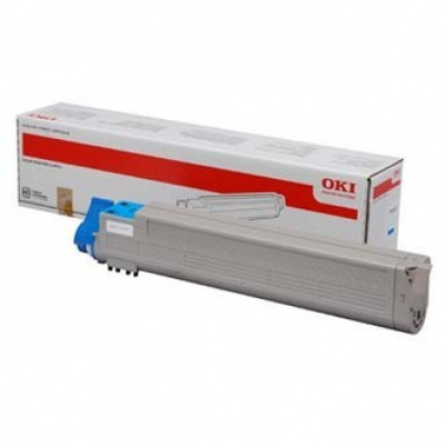 OKI 43837131 cián (cyan) eredeti toner
