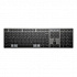 HP 725 Capacitor Wireless Keyboard vezeték nélküli billentyűzet CZ, fekete Szuperkondenzátorral működik, újratölthető