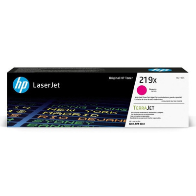 HP 219X W2193X bíborvörös (magenta) eredeti toner
