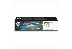 HP 991X M0J98AE sárga (yellow) eredeti tintapatron