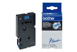 Brother TC-591, 9mm x 7,7m, fekete nyomtatás / kék alapon, eredeti szalag