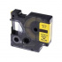 Dymo 18054, S0718290, 9mm x 1, 5m fekete nyomtatás / sárga alapon, kompatibilis szalag 