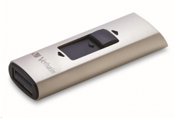 Verbatim 47690 Flash meghajtó Store 'n' Go, 128GB, SSD Vx400, USB 3.0, ezüst
