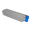 OKI 46490605 sárga (yellow) utángyártott toner