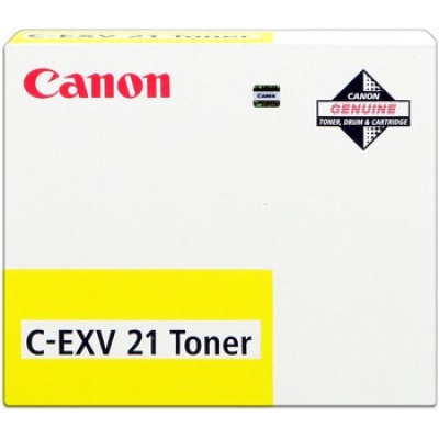 Canon C-EXV21 sárga (yellow) eredeti toner
