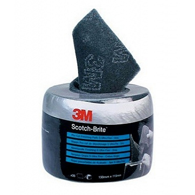 3M Scotch Brite™ CF-SR Brusné archy Clean & Finish v roli 115 mm x 150 mm A UFN