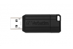 VERBATIM Flash Disk 32GB Store 'n' Go PinStripe, fekete