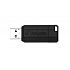 VERBATIM Flash Disk 32GB Store 'n' Go PinStripe, fekete