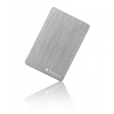 VERBATIM Külső HDD 2TB Store 'n' Go ALU Slim Portable Hard Drive USB 3.2, Space gray