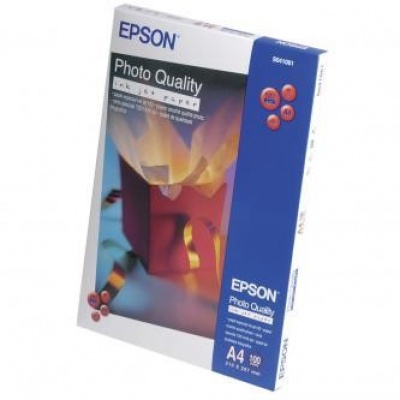 Epson C13S041061 Photo Quality InkJet Paper, fotópapírok, matt, fehér, A4, 104 g/m2, 720dpi, 100 db, C13S04