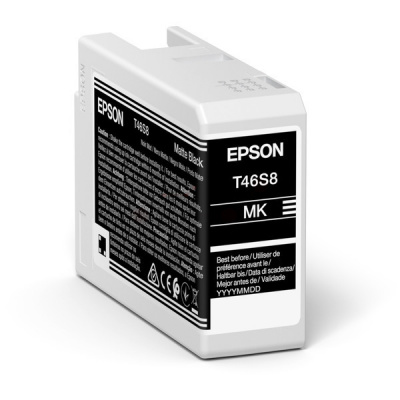 Epson T46S8 C13T46S80N matt fekete (matte black) eredeti tintapatron