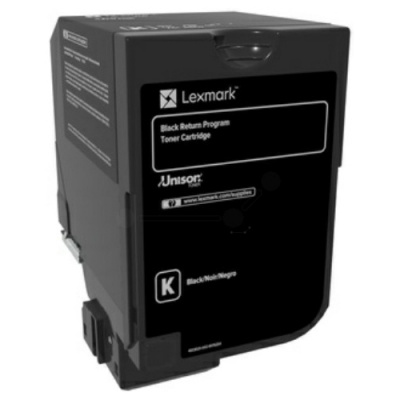 Lexmark 74C2SKE fekete (black) eredeti toner