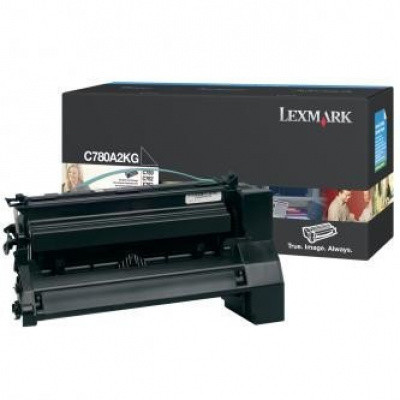 Lexmark C780A2BG fekete (black) eredeti toner