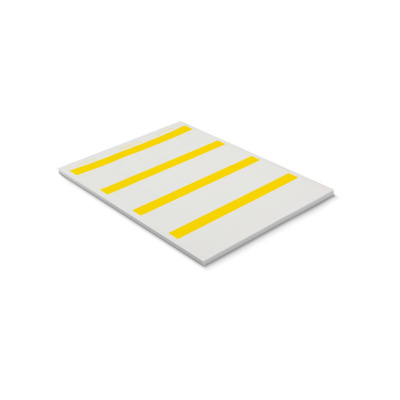 Partex PWL2518057D9SM körbetekerhető címkék 25,4x57 mm, fehér A4, 10x35db