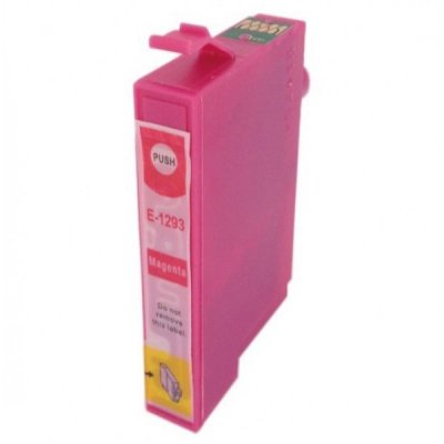 Epson T1293 bíborvörös (magenta) kompatibilis tintapatron