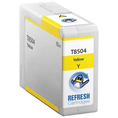 Epson T8504Y sárga (yellow) kompatibilis tintapatron