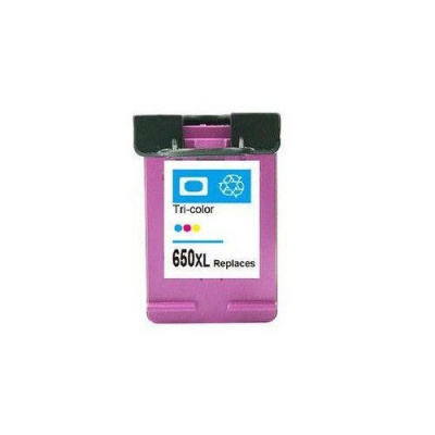 Kompatibilis tintapatron a HP 650 XL CZ102A színes 