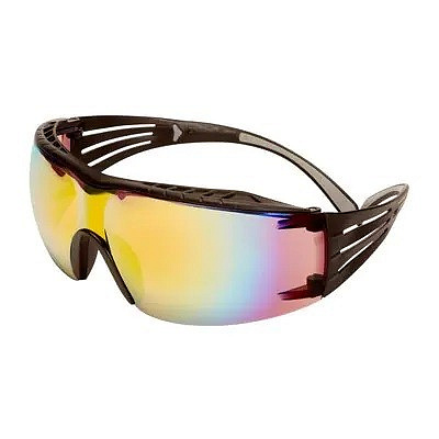 3M SecureFit SF416XAS-BLK Ochranné brýle, oranžové zrcadlové