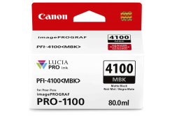 Canon PFI-4100 6776C001 matt fekete (matte black) eredeti tintapatron