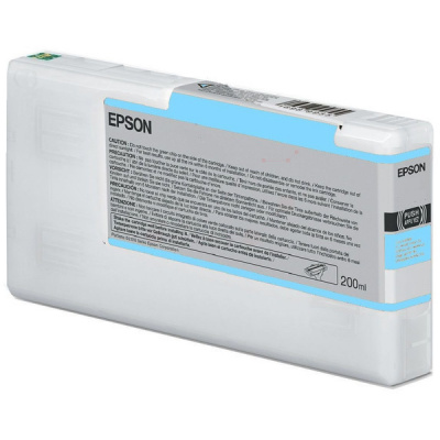 Epson C13T55W500 világos cián (light cyan) eredeti tintapatron