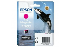Epson T7603 C13T76034N10 bíborvörös (vivid magenta) eredeti tintapatron
