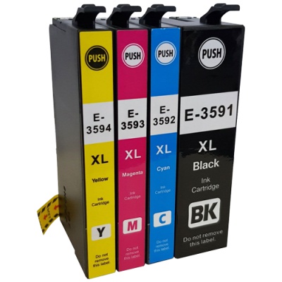 Epson T3595 XL multipack kompatibilis tintapatron