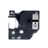 Dymo 45010, S0720500, 12mm x 7m fekete nyomtatás / átlátszó alapon, kompatibilis szalag 