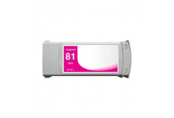 Utángyártott tintapatron a HP 81 C4932A bíborvörös (magenta) 