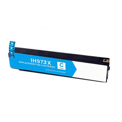Utángyártott tintapatron a HP 973X F6T81AE cián (cyan) 