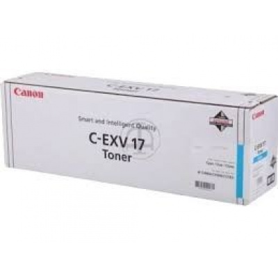 Canon C-EXV17 cián (cyan) eredeti toner