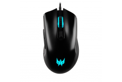 Acer Predator Cestus 333/Játék/Optikai/Jobbkezeseknek/16 000 DPI/Vezetékes USB-A/Fekete