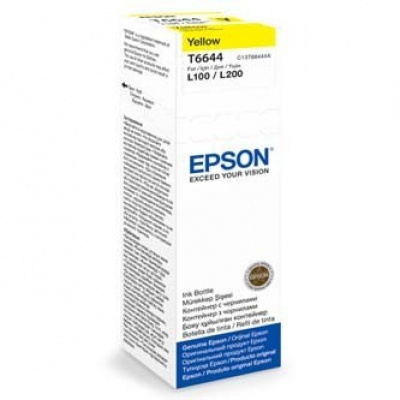Epson T66444A C13T66444A sárga (yellow) eredeti tintapatron