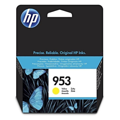 HP 953 F6U14AE sárga (yellow) eredeti tintapatron