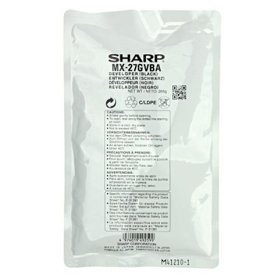Sharp MX27GVBA fekete (black) eredeti developer