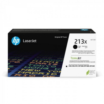 HP 213X W2130X fekete (black) eredeti toner