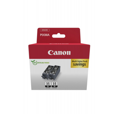 Canon PGI-35BK 1509B029 fekete (black) multipack eredeti patronok, 2db